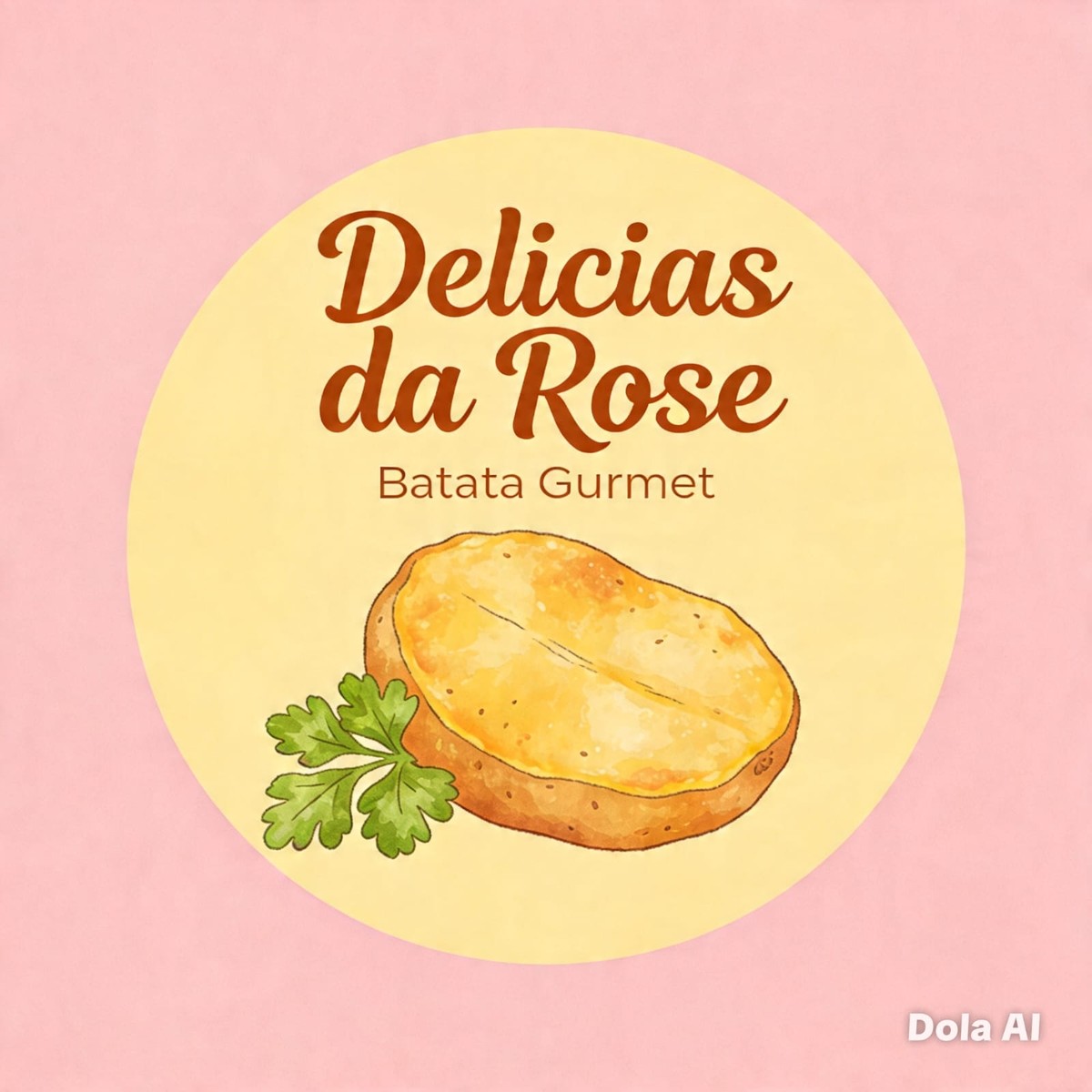 Logo Delícias da Rose