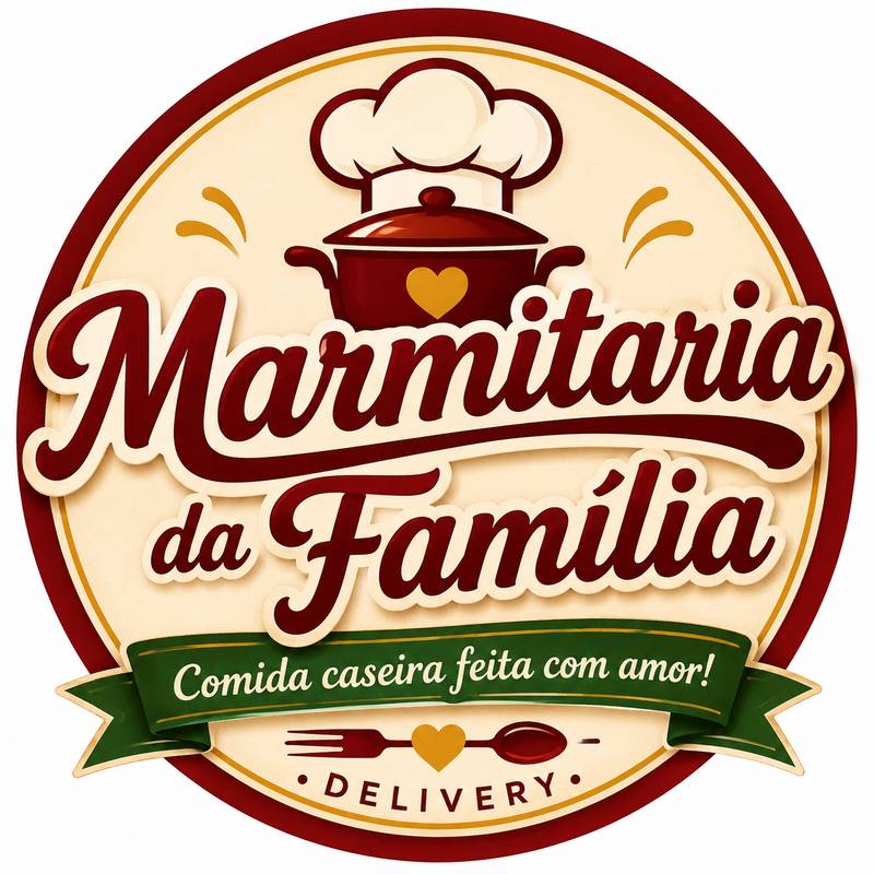 Logo Marmitaria da Familia